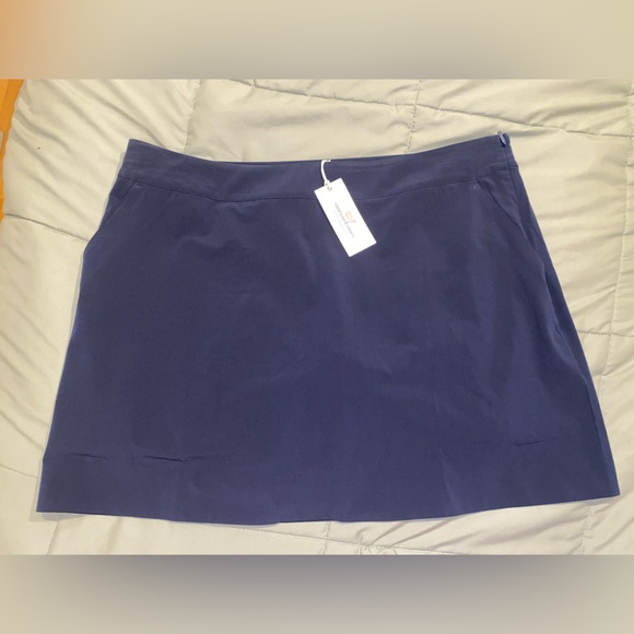 NWT Vineyard Vines Performance Nautical Navy Golf Skort - Picture 1 of 7